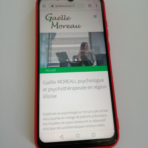 Site de Gaelle Moreau